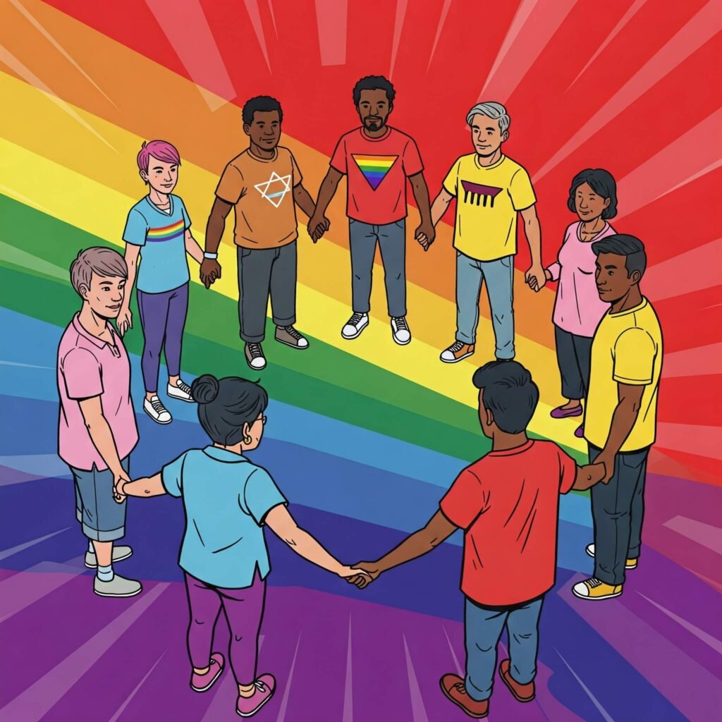 United LGBTQ+ Circle: Rainbow Inclusivity