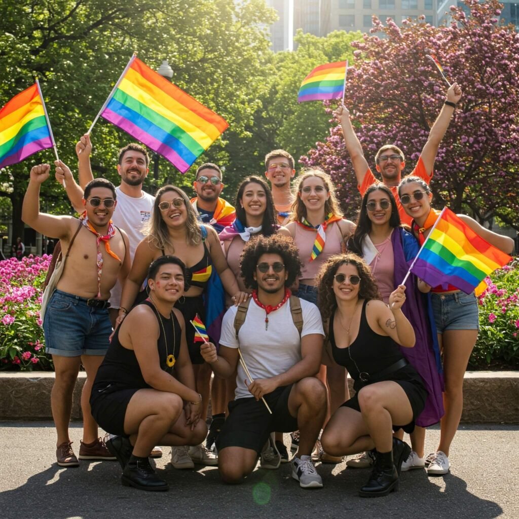 Rainbow Flags