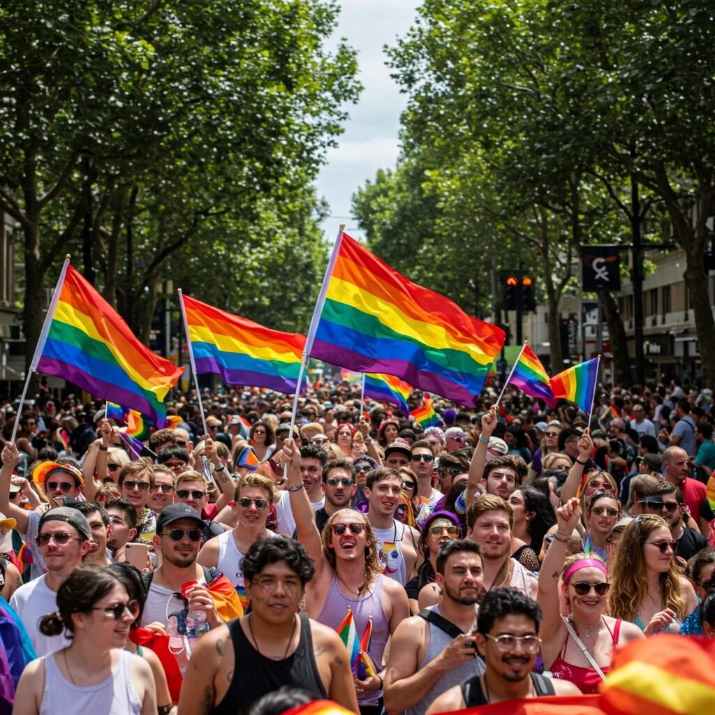 Pride Parade Unity Celebration