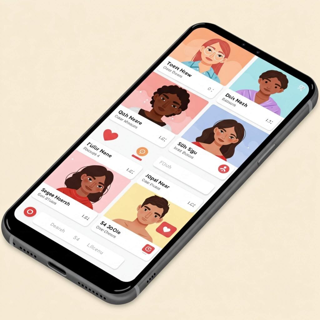 Queer Dating App Interface