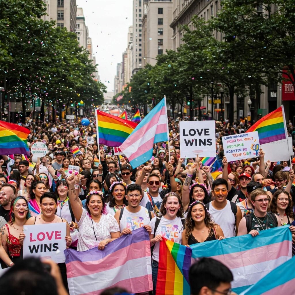 Pride Parade: Love Wins Celebration