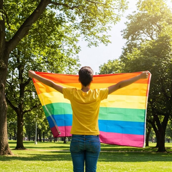 Pride, Freedom, Rainbow Flag