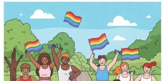Best Fitness Routines for LGBTQ+ Individuals: Tips for Every Body Colorful LGBTQ+ Pride Workout in Park