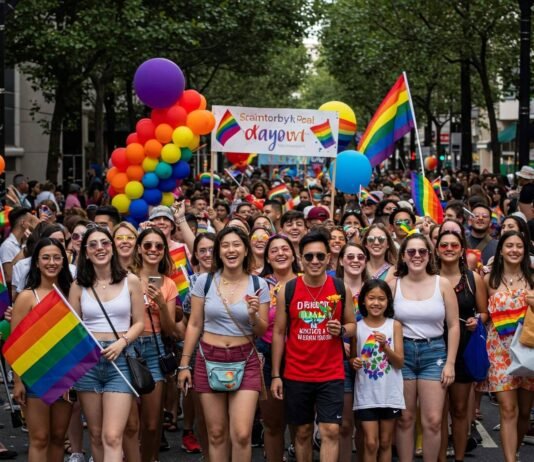 How to Find Your LGBTQ+ Community: 7 Ways to Connect with Like-Minded People Pride Parade Celebration