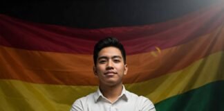 Coming Out Stories: Real-Life Experiences to Inspire You Proud Portrait: Rainbow Flag & Empowered Expression
