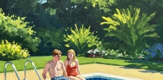 5 LGBTQ+ Art Exhibitions You Can’t Miss in 2025 Poolside Joy: A Hockney-esque Scene