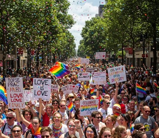 LGBTQ+ Pride Month: Why Activism is More Important Than Ever Pride Parade Celebration: Love is Love, Rainbow Unity